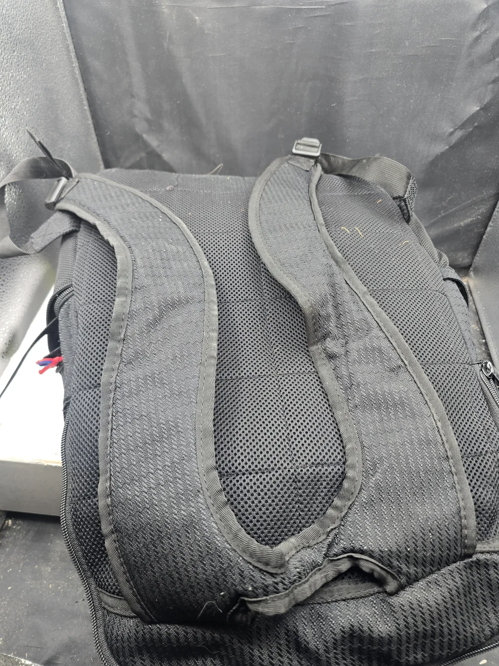 Nike Black Men’s Backpack with Grey Swoosh